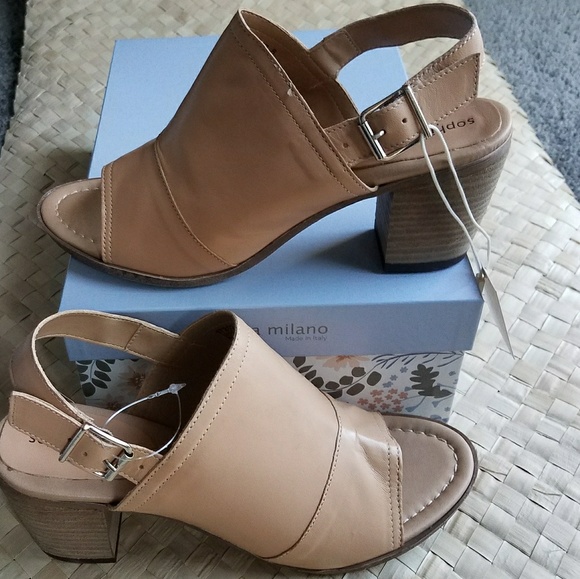 Sophia milano made in italy block heels - Picture 3 of 6